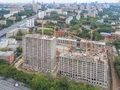 Ход строительства. Корпуса 3, 4. Аэрофотосъёмка от 8.09.2017 г.
