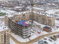 мкр. «Новое Бисерово-2». Ход строительства корпуса 6. Аэрофотосъемка. Фото от 21.12.2017 г.
