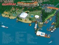 Схема организации территории Яхт-клуба.