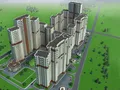 Вид сверху на ЖК «Славянка-Сколково».