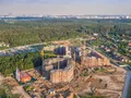 ЖК «Пятницкие кварталы». Ход строительства новых корпусов. Аэрофотосъемка. Фото от 29.06.2016 г.