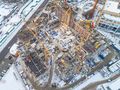 Ход строительства. Вид сверху. Аэрофотосъемка от 29.01.2017 г.