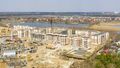 Ход строительства корпусов 7, 8, 9, 10. Аэрофотосъемка. Фото от 22.04.2019 г.