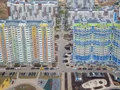 Район «Новые Ватутинки». Корпуса 34, 35. Парковочные места на территории комплекса. Аэрофотосъемка. Фото от 19.04.2016 г.