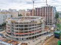 Ход строительства. Возведение спортивной арены. Аэрофотосъемка от 8.09.17 г.