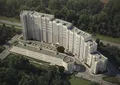 Вид микрорайона сверху.