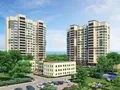 По проекту в комплексе будут возведены три жилых корпуса.