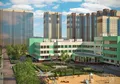Школа, расположенная на территории микрорайона.