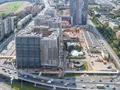 МФК «Царская площадь». Общий вид на корпуса и окрестности. Аэрофотосъемка от 10.09.2017 г.