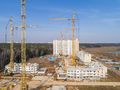 ЖК «Переделкино Ближнее».  Аэрофотосъемка. Фото от 06.04.2017 г.