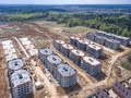ЖК «Митино-Дальнее». Ход строительства новых корпусов. Окрестности. Аэрофотосъемка. Фото от 03.05.2016 г.