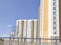 Панорамный вид возводящихся корпусов. Фото от 28.07.2014 г.