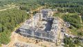 Ход строительства 4 квартала проекта. Корпуса 4.1, 4.2. Аэрофотосъёмка от 28.08.18 г.