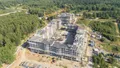 Ход строительства 4 квартала проекта. Корпуса 4.1, 4.2. Аэрофотосъёмка от 28.08.18 г.