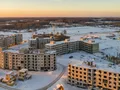 Ход строительства домов 1, 2, 7. Аэрофотосъемка от 30.01.2017 г.