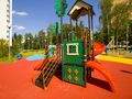Дом в Коньково, кв-л 44-47. Детская игровая площадка. Фото от 26.06.2016 г.