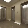 Отделка выполнена в спокойных тонах