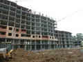 Строительство ведется в две очереди. Август 2013 года.
