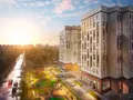 В комплексе представлены студии, одно- и двухкомнатные апартаменты площадью от 17,3 до 68,5 квадратных метров.