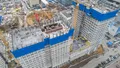 ЖК Prime Park (Прайм Парк). Монтаж верхних этажей. Аэрофотосъемка от 20.03.2019 г.