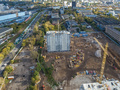 ЖК «Кварталы 21/19». Корпус 9. Ход строительства. Аэрофотосъемка. Фото от 01.10.2016 г.