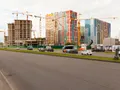 ЖК «Эталон-Сити». Ход строительства. Вид с дороги. Фото от 20.07.2017 г.