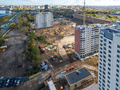 ЖК «Кварталы 21/19». Корпуса 5, 9. Ход строительства. Аэрофотосъемка. Фото от 01.10.2016 г.