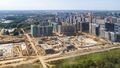 Общий вид территории застройки. Аэрофотосъёмка от 28.08.18 г.