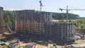 6 корпус, монтаж средних этажей. Аэрофотосъемка от 24.08.2018г.