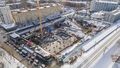 Ход строительства. Аэрофотосъемка 9.02.2022 г..