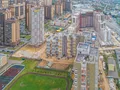 Мкр. «Новокосино-2». Вид на корпуса и окрестности. Аэрофотосъемка от 26.09.2017 г.