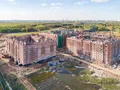 ЖК «Видный город». Ход строительства. Аэрофотосъемка. Фото 14.05.2017 г.