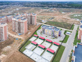 ЖК «Ново-Никольское». Детский сад. Аэрофотосъемка. Фото от 28.04.2016 г.