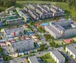 На территории комплекса проектируется образовательный кластер "Эврика", состоящий из 2 детских садов и школы, а также множество детских площадок