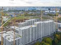 ЖК «Лучи». Корпус 6. Ход строительства. Аэрофотосъемка. Фото от 01.10.2016 г.
