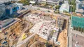 ЖК Prime Park (Прайм Парк). Начало строительства первых башен. Аэрофотосъемка от 02.09.2018 г.