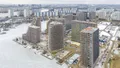 Стадия готовности 4 корпуса 2 очереди строительства. Аэрофотосъемка от 26.01.2023 г.