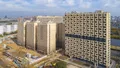 Вид построенных корпусов 9-11, 15. Аэрофотосъемка от 07.10.2018 г.