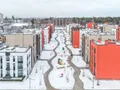 Благоустроенная территория ЖК «Голландский квартал». Аэрофотосъемка. Фото от 28.02.2017 г.