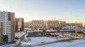Ход строительства 5 очереди. Корпуса 10/1 и 10/2. Аэрофотосъемка от 30.01.17