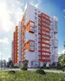 ЖК «Счастье на Сходненской». Фасады дома украшены керамической плиткой.