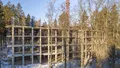 Корпуса комплекса. Ход строительства. Аэрофотосъемка 8.12.2020 г.