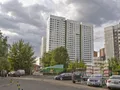 Панорамный вид одного из корпусов миниполиса «Самоцветы». Фото от 05.07.2014 г.