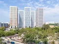 Пять башен жилого комплекса уже построены. Аэрофотосъемка от 20.08.2017 г.