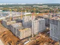 Ход строительства. Общий вид строительной площадки. Аэрофотосъемка от 21.09.2017 г.