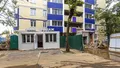 Выполняются работы по благоустройству территории. Ход строительства, корпус 1. Фото от 23.07.2018 г.
