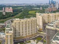 ЖК «Мосфильмовский». Корпуса 2, 3, 5. Окрестности. Аэрофотосъемка. Фото от 14.08.2016 г.