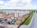 Эко-район «Борисоглебское». Ход строительства корпусов 147, 148. Аэрофотосъемка. Фото от 07.06.2017 г.