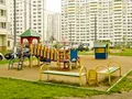 Мкр. «Центральный» (Долгопрудный). Детская игровая площадка. Фото от 20.08.2016 г.