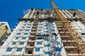 Ход строительства. Ведутся фасадные работы. Июль 2018 года.